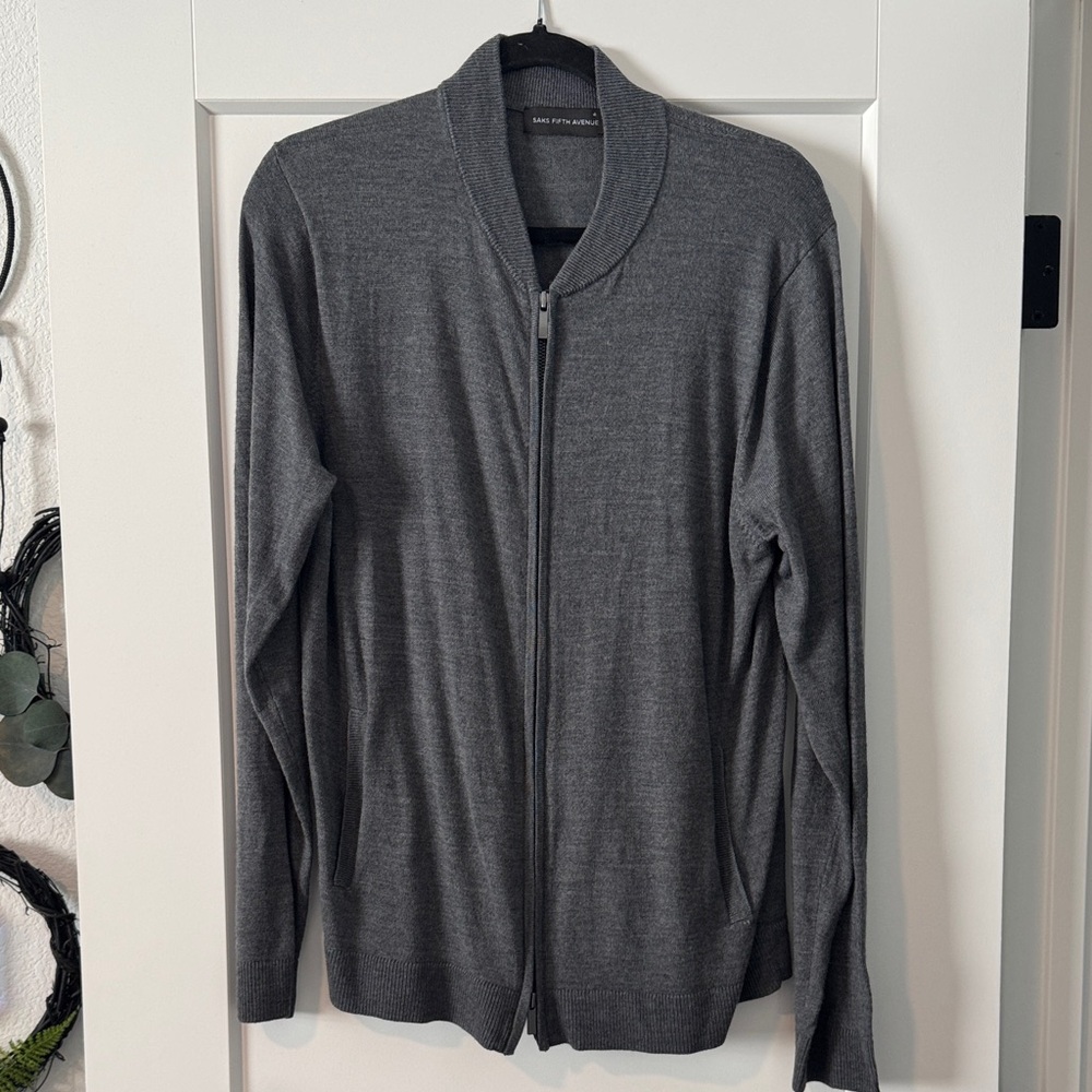 Men's Saks Fifth Zip Up